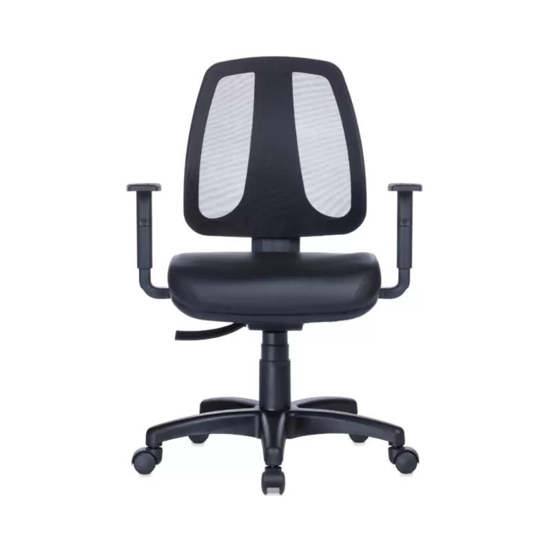 Cadeira Ergonômica Back System NR17 Executiva Rhodes Encosto Tela Preta - B-Side