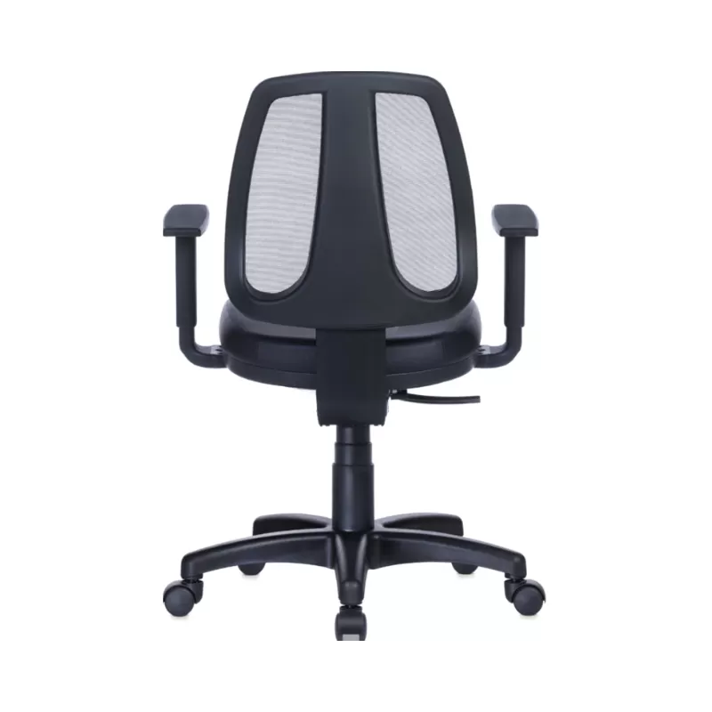Cadeira Ergonômica Back System NR17 Executiva Rhodes Encosto Tela Preta - B-Side